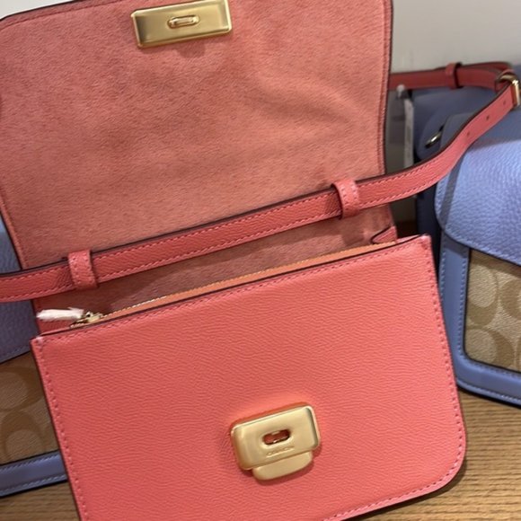 Coach Mini Brynn Crossbody Gold / Taffy - Picture 4 of 16